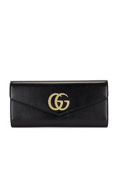 FWRD Renew Gucci Broadway Clutch in Black