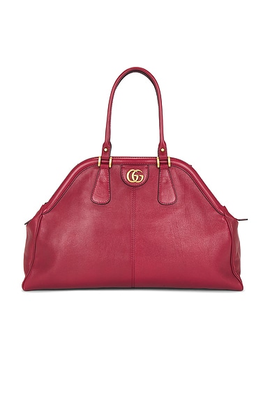 FWRD Renew Gucci Re(Belle) Handbag in Red