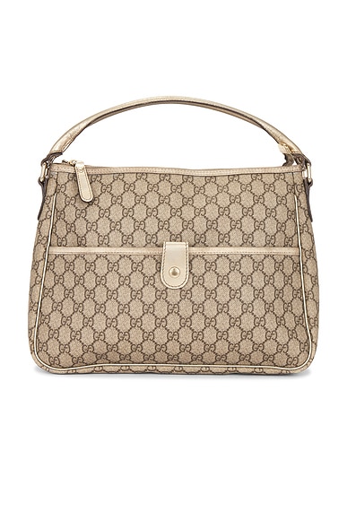 FWRD Renew Gucci Joy Handbag in Beige
