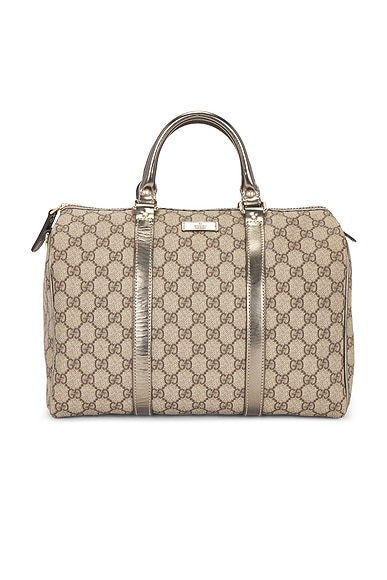 FWRD Renew Gucci Joy Boston in Beige