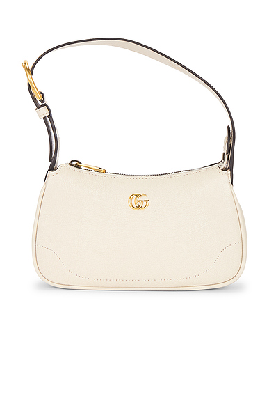FWRD Renew Gucci Aphrodite Shoulder Bag in Ivory