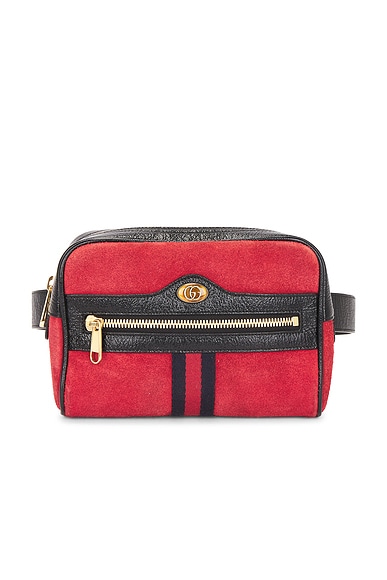 FWRD Renew Gucci Belt Bag in Red