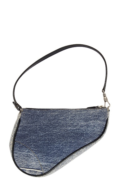 Dior Denim Saddle Bag
