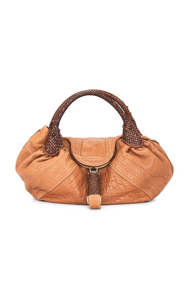 Fendi Zucca Spy Handbag