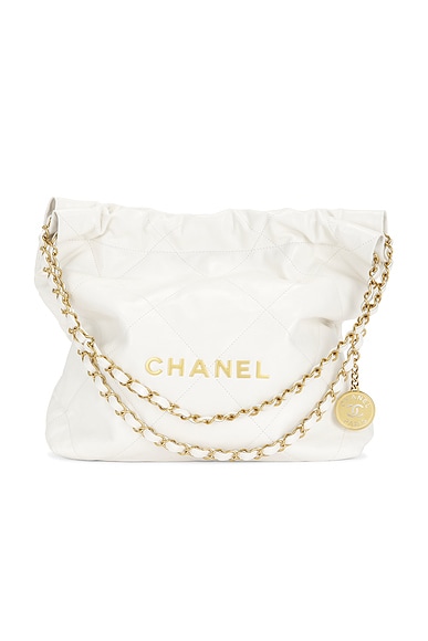 Chanel Calfskin Small 22 Hobo Bag