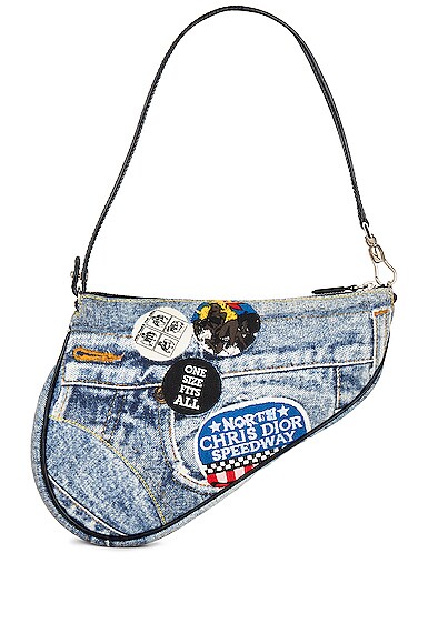 バッグ galliano FWRD Renew Dior 2001 John Galliano Speedway Mini Saddle Bag