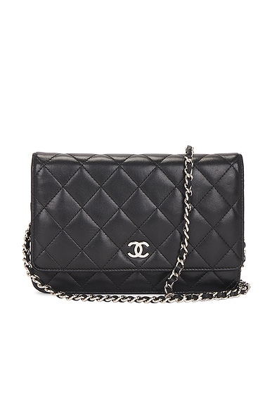 Chanel Lambskin Classic Wallet On Chain
