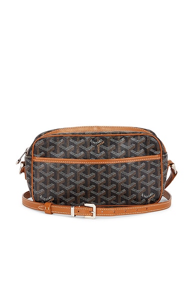 FWRD Renew Goyard Cap-Vert PM Shoulder Bag in Black