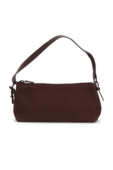 FWRD Renew Gucci Pochette Shoulder Bag in Brown