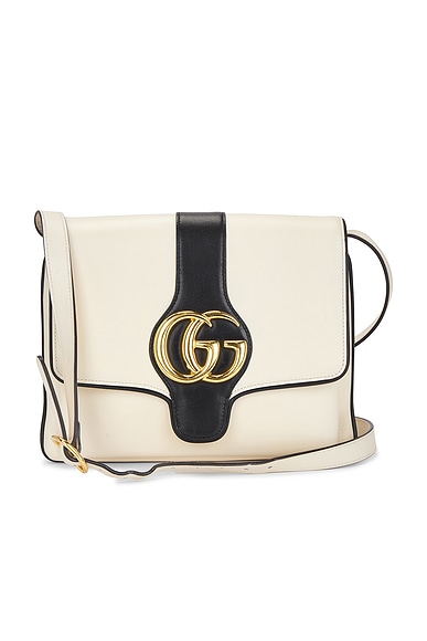 FWRD Renew Gucci Arli Shoulder Bag in Ivory