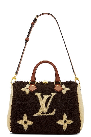 Louis Vuitton Teddy Speedy Bandoulieré 25 - Black Handle Bags, Handbags -  LOU772666