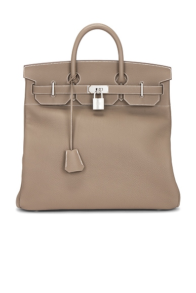 Hermes Togo Haut A Courroies Birkin 40 Handbag