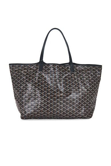 FWRD Renew Goyard Saint Louis GM Tote Bag in Black