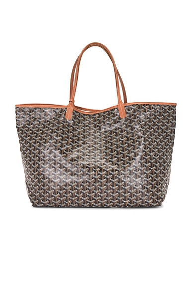 FWRD Renew Goyard Saint Louis GM Tote Bag in Black