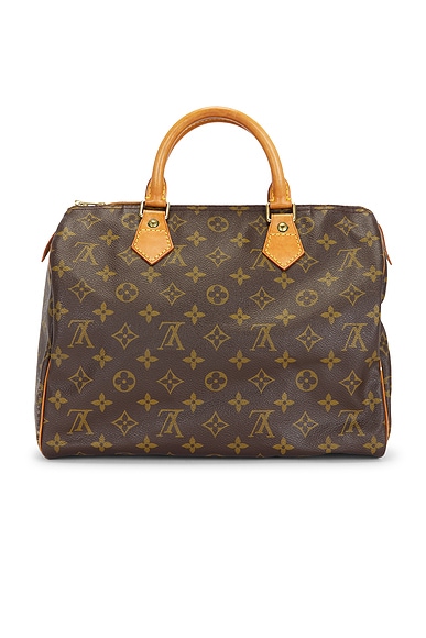 FWRD Renew Louis Vuitton Monogram Speedy 30 Handbag in Brown