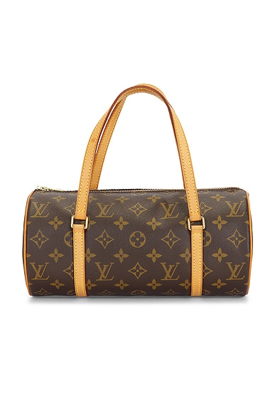 FWRD Renew Louis Vuitton Monogram Papillon 26 Handbag in Brown