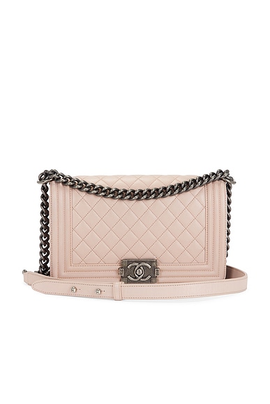 Chanel Calfskin Medium Boy Bag