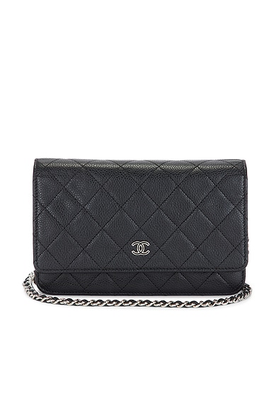 Chanel Caviar Classic Wallet On Chain