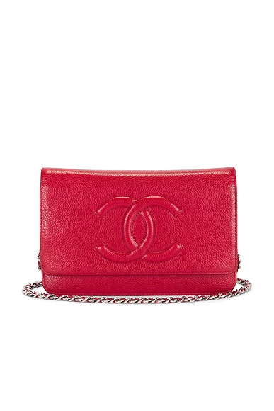 Chanel Calfskin Timeless Wallet On Chain