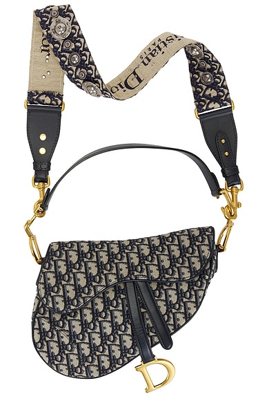 Dior Trotter Oblique Saddle Bag
