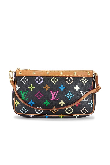 FWRD Renew Louis Vuitton Monogram Pochette Accessoires Shoulder Bag in Multicolor