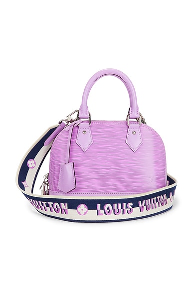 FWRD Renew Louis Vuitton Epi Alma BB Handbag in Pink
