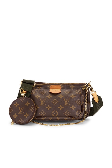 FWRD Renew Louis Vuitton Multi Pochette Accessoires Shoulder Bag in Brown
