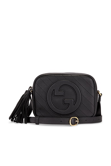 FWRD Renew Gucci Blondie Shoulder Bag in Black