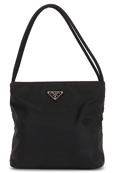 Prada Tessuto Flat Messenger Bag