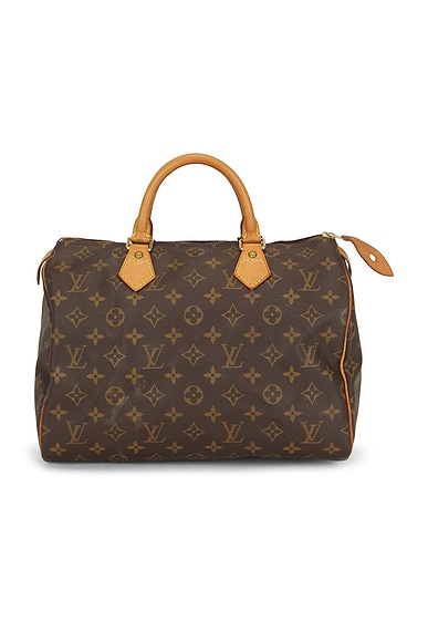 FWRD Renew Louis Vuitton Monogram Speedy 30 Handbag in Brown