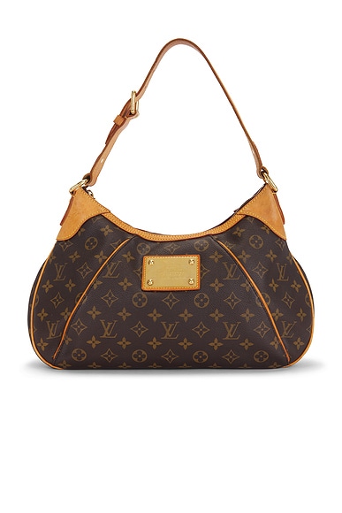 FWRD Renew Louis Vuitton Monogram Thames GM Shoulder Bag  in Brown