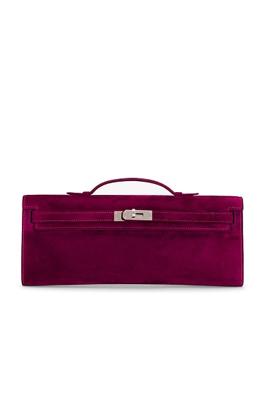 Hermes Veau Doblis Kelly Cut Pochette