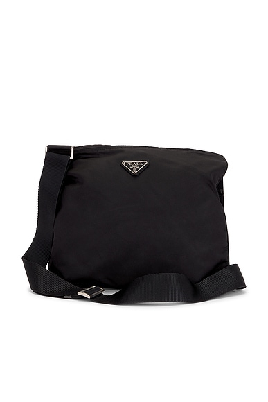 Prada Tessuto Flat Messenger Bag