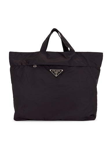 Prada Tessuto Shopping Tote Bag