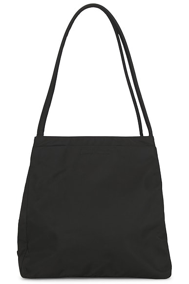 FWRD Renew Prada Tessuto Tote Bag in Black