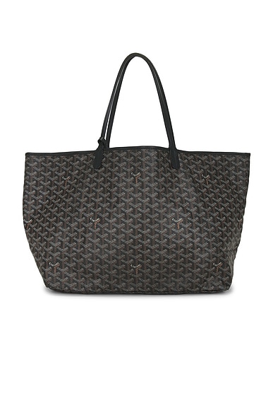 FWRD Renew Goyard Saint Louis GM Tote Bag in Black
