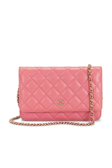 Chanel Caviar Classic Wallet On Chain