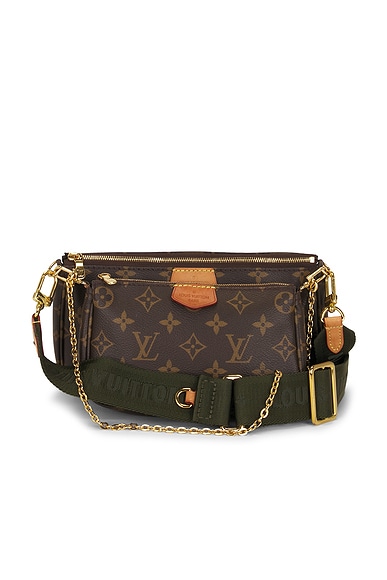 FWRD Renew Louis Vuitton Monogram Multi Pochette Accessoires Shoulder Bag in Brown