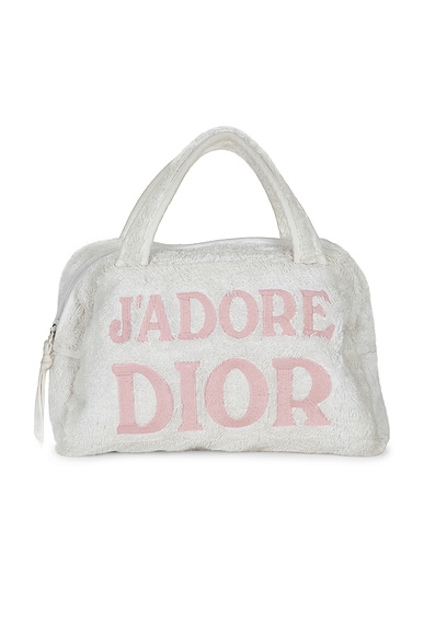 Dior Terry J'Adore Dior Boston Bag