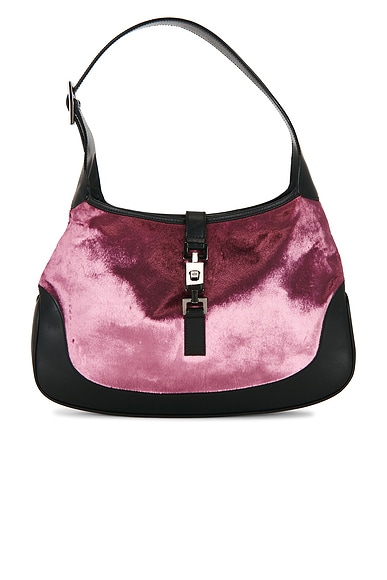 FWRD Renew Gucci Jackie Hobo Bag in Pink