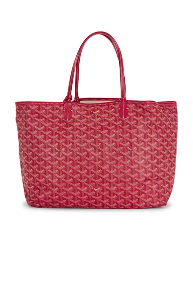 FWRD Renew Goyard Saint Louis PM Tote Bag in Red