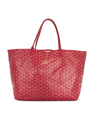 FWRD Renew Goyard Saint Louis PM Tote Bag in Red