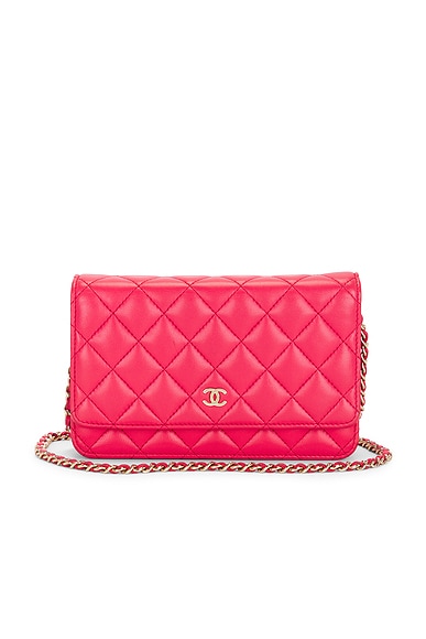 Chanel Lambskin Wallet On Chain