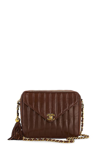 Chanel Mademoiselle Shoulder Bag in Brown