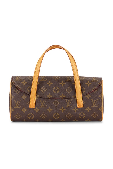 FWRD Renew Louis Vuitton Monogram Sonatine Handbag in Brown