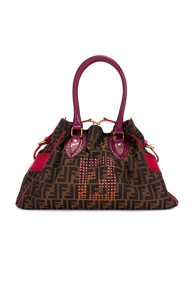Fendi Zucca Chef De Jour Handbag