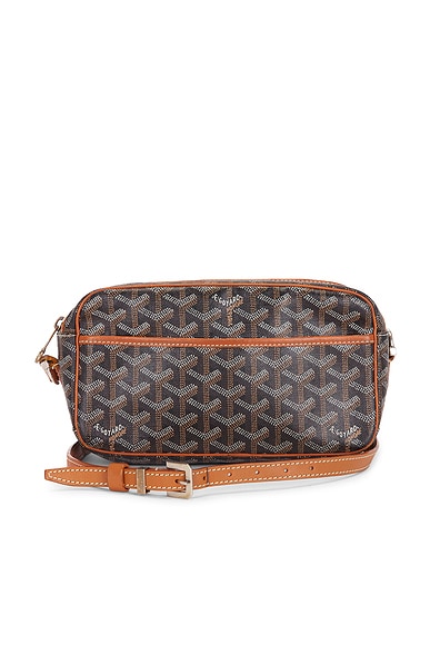 FWRD Renew Goyard Cap Vert PM Shoulder Bag in Black