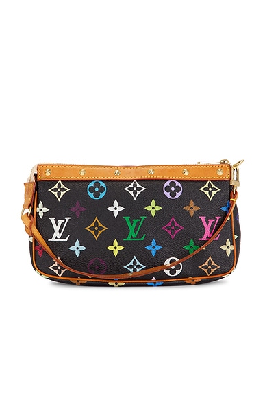 FWRD Renew Louis Vuitton Monogram Pochette Accessoires Shoulder Bag in Black