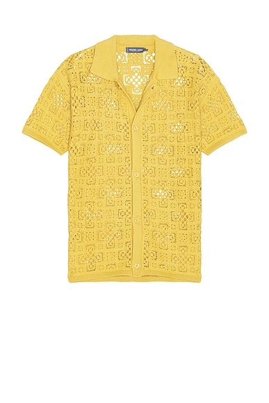 Raul Crochet Cardigan Shirt