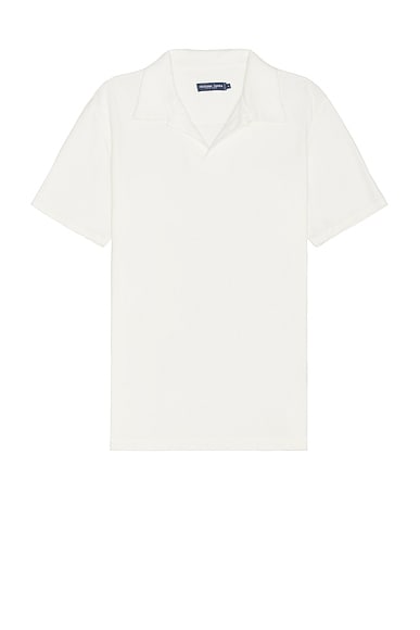 Faustino Terry Cotton Blend Short Sleeve Polo